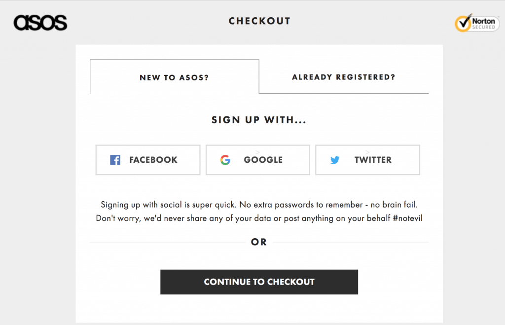 Improve the WooCommerce checkout - Asos example