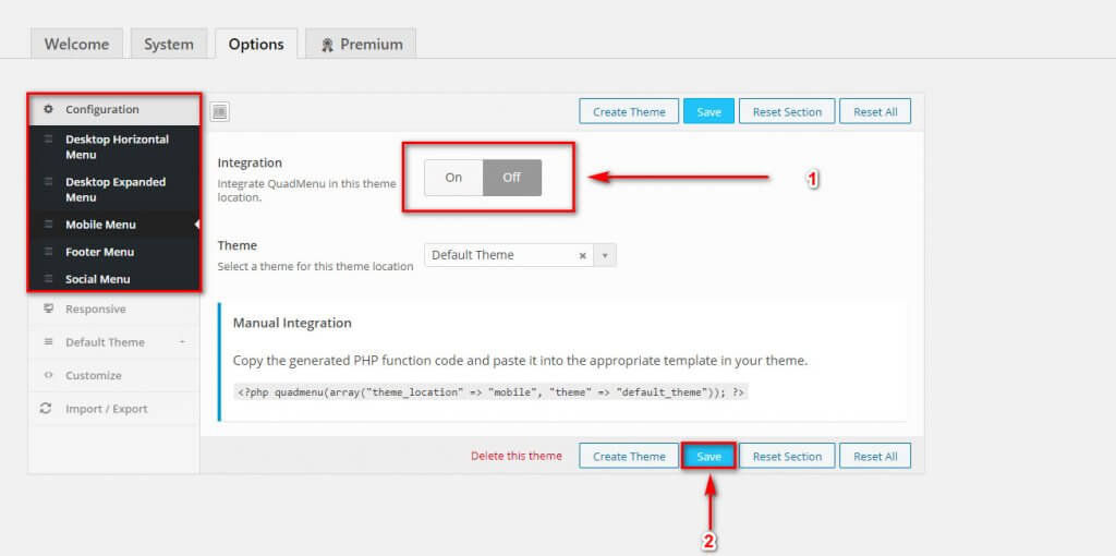 How to Add a Mega Menu on Your WordPress Site - quadmenu integration