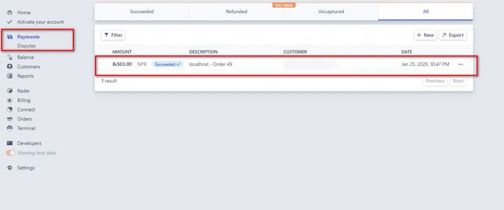 woocommerce stripe - demo pay
