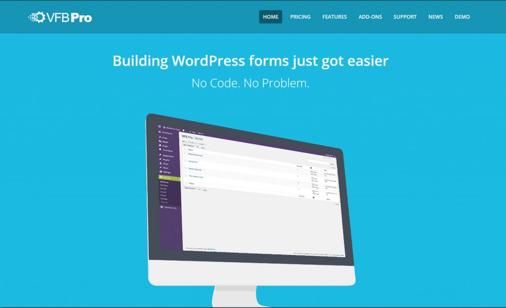 best contact forms for WordPress - Visual form builder