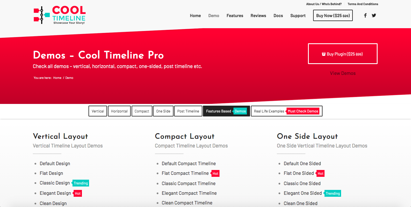 Cool Timeline one of the best timeline plugins for WordPress