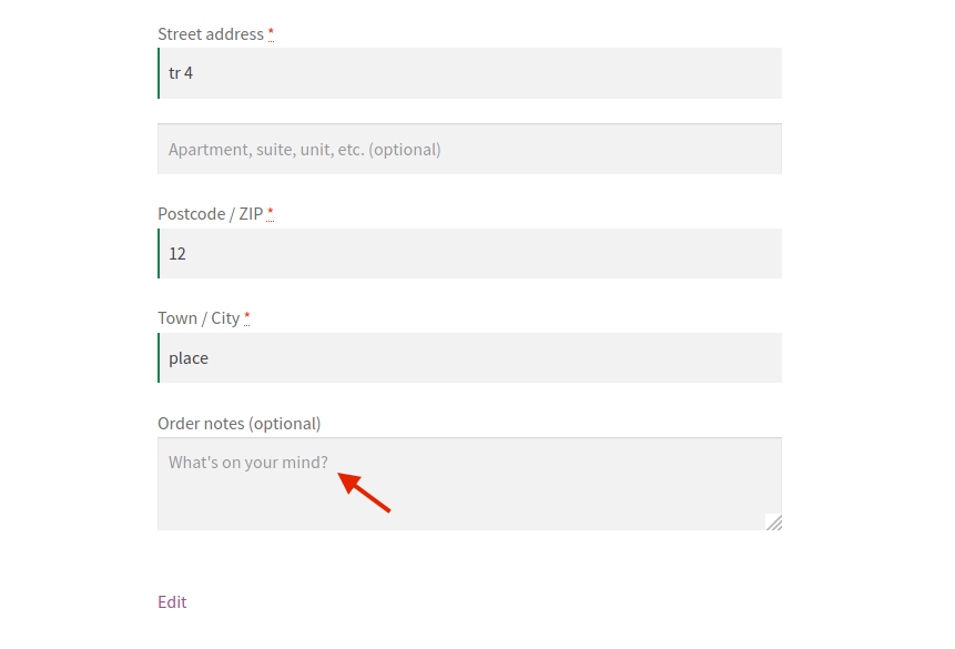 WooCommerce checkout hooks - placeholder-checkout