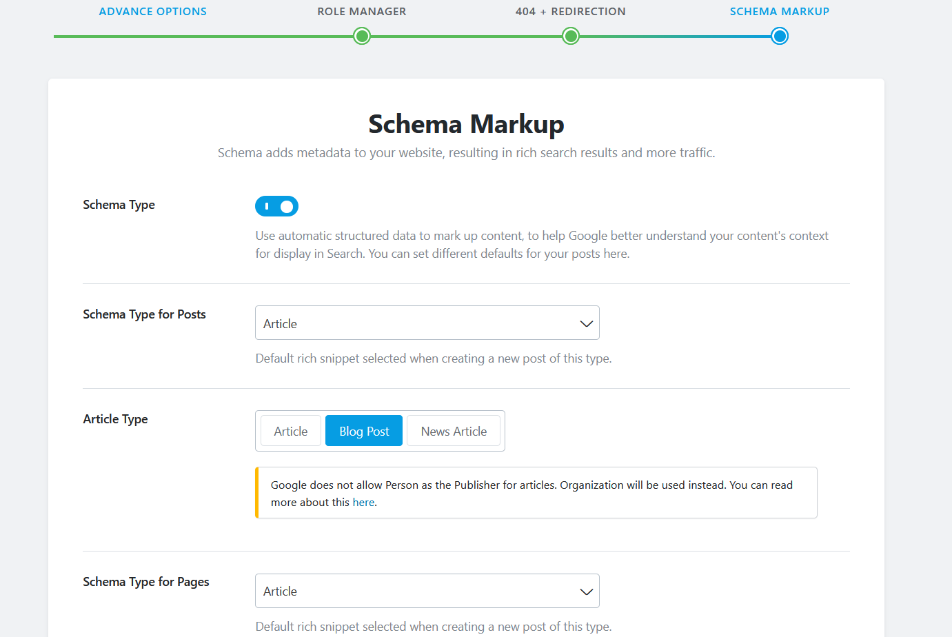 How To Set Up Rank Math SEO? - Schema Markup