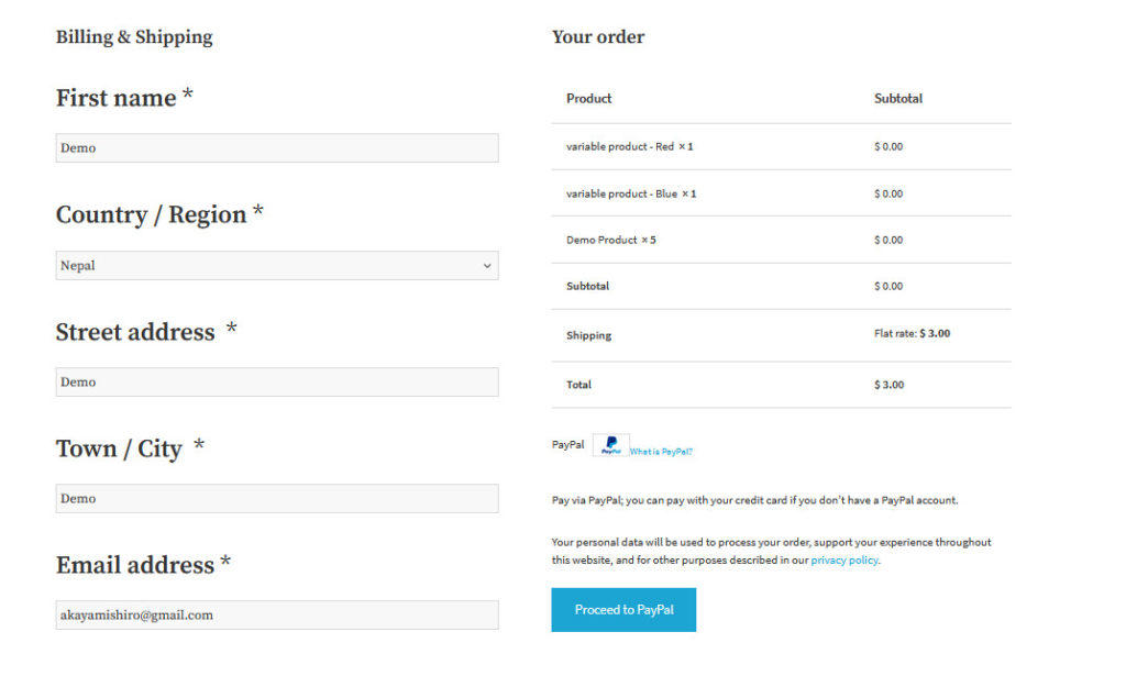 optimize woocommerce checkout - after unnecesary fields