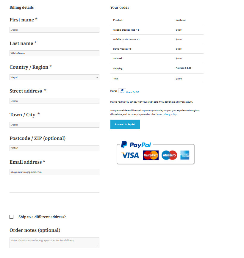 optimize woocommerce checkout - before unnecessary fields