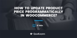 How to update product price programmatically in WooCommerce