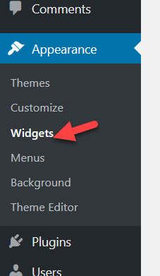 all wordpress widgets