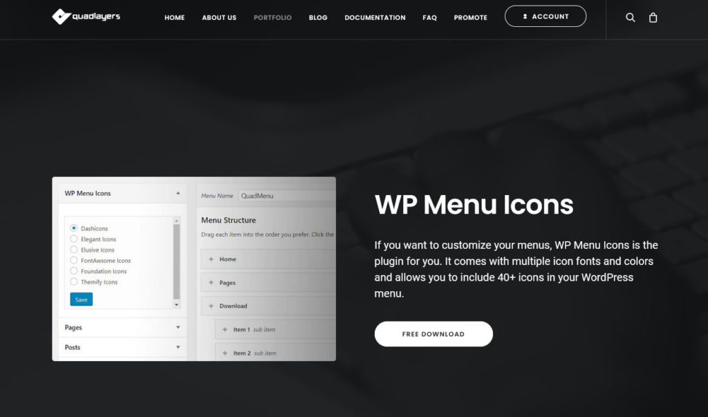 Social Media Plugins for WordPress - WP Menu Icons