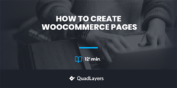 How to create WooCommerce pages
