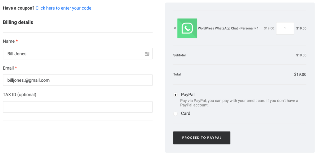 Create WooCommerce One-page checkout - QuadLayers