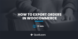 export woocommerce orders