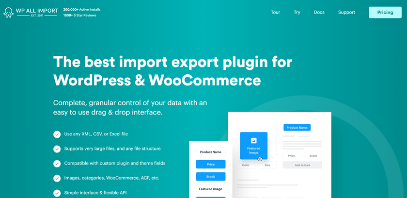 plugins to export woocommerce orders - wp all import