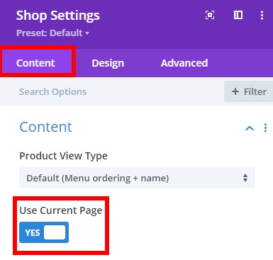 shop content tab customize woocommerce category page
