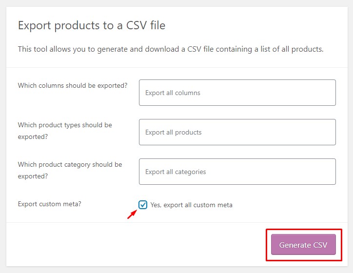 How to Change WooCommerce Prices in Bulk - Export Products to CSV File