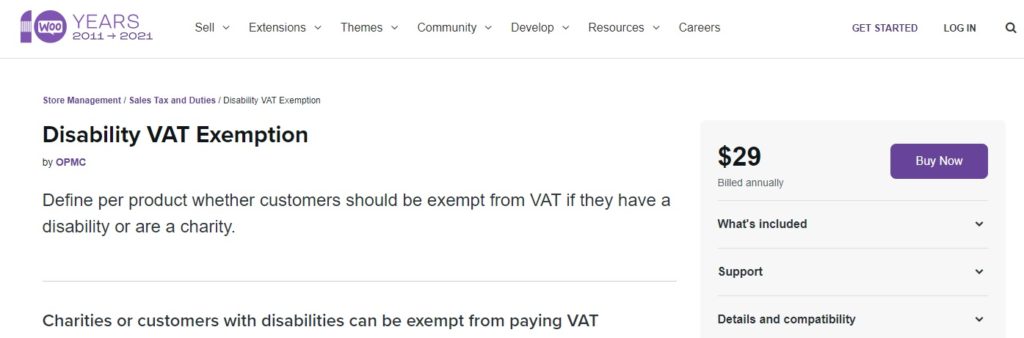 disability vat exemption woocommerce tax exempt plugins
