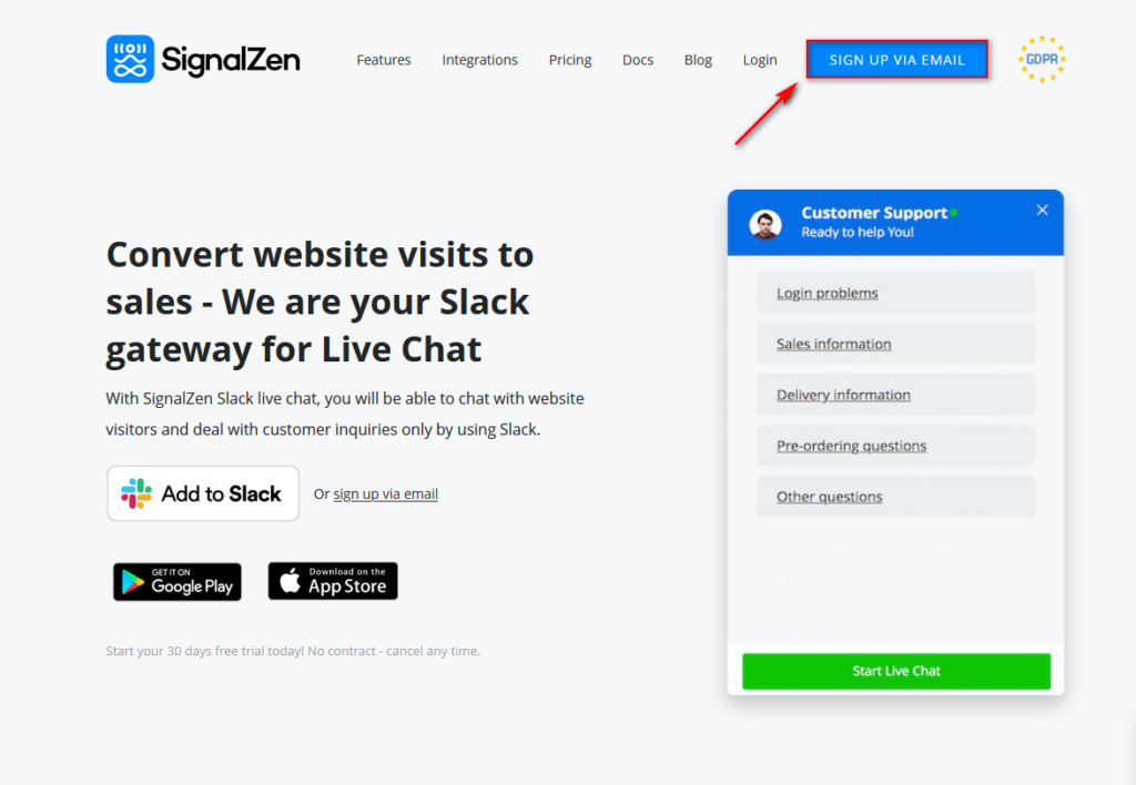 signalzen review - sign up