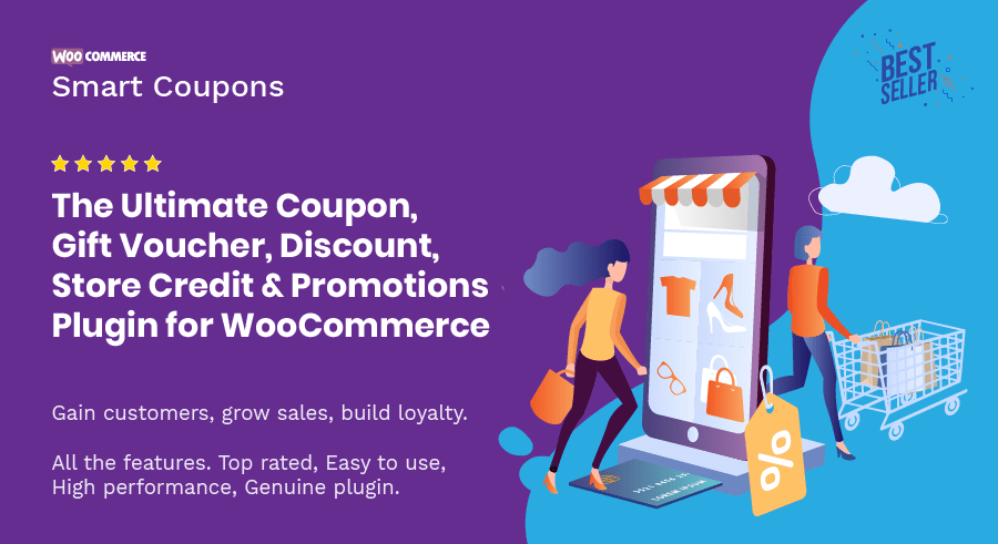 woocommerce coupon plugins - smart coupons pro