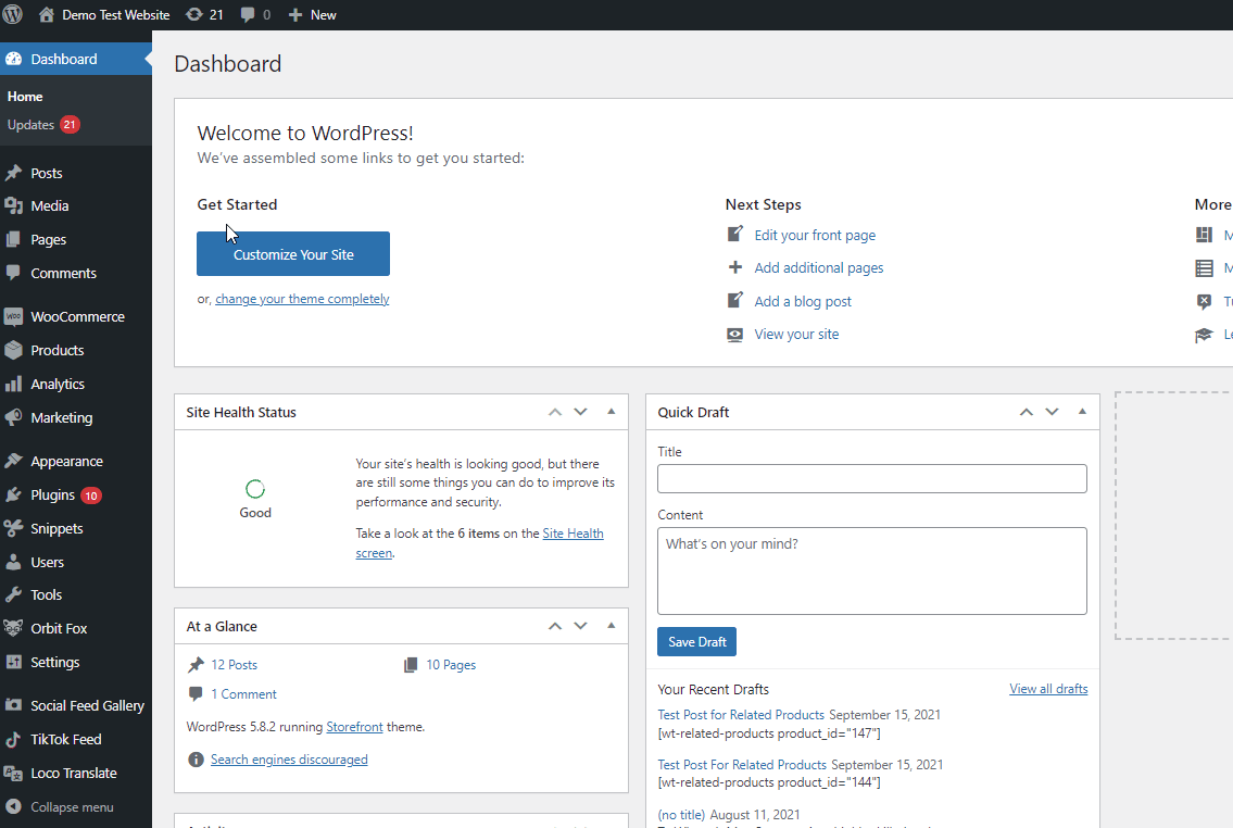add custom code to wordpress - add new snippet