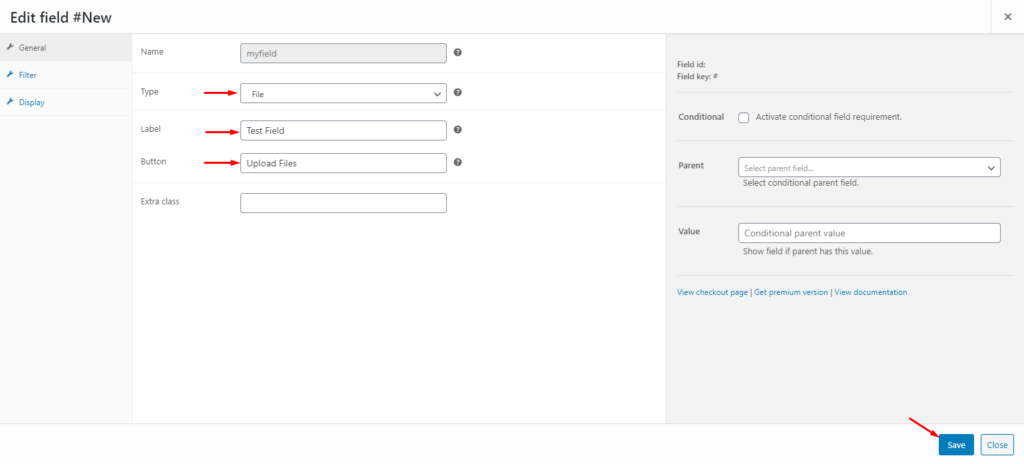 Add a new custom field in WooCommerce checkout
