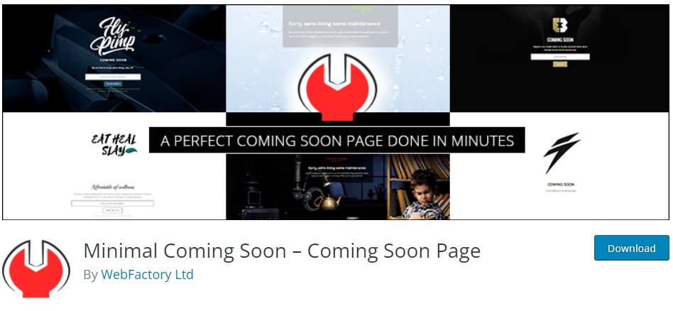 minimal coming soon coming soon page plugins