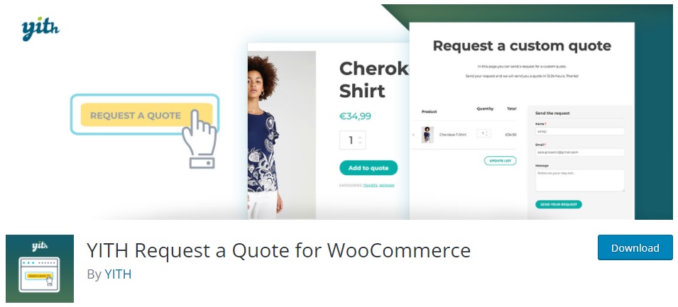 yith woocommerce request a quote plugins