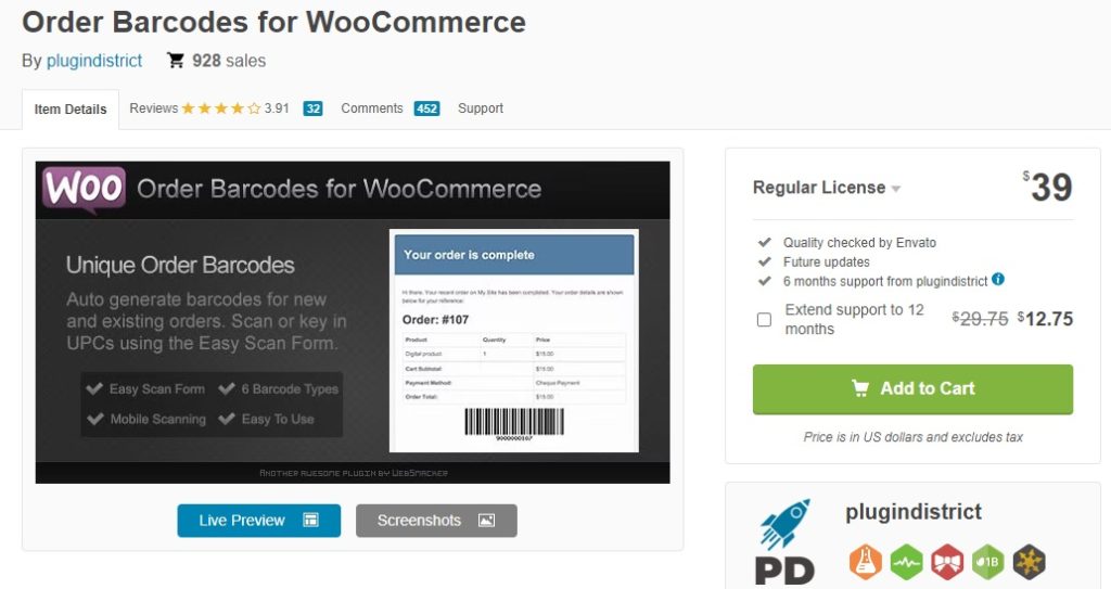 order barcodes for woocommerce barcode and qr code plugins
