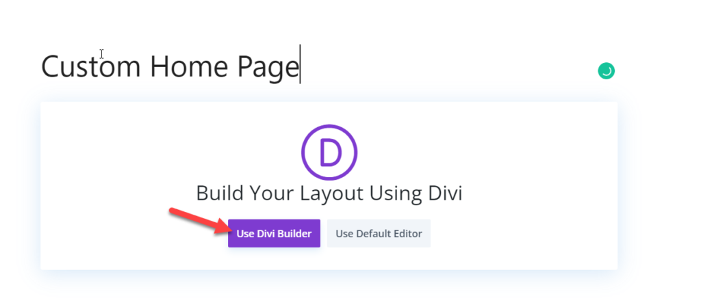 create slider in wordpress - use divi builder