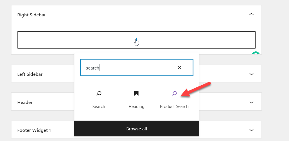 customize woocommerce product search - product search widget