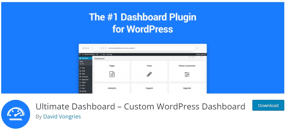 ultimate dashboard plugins to customize wordpress dashboard