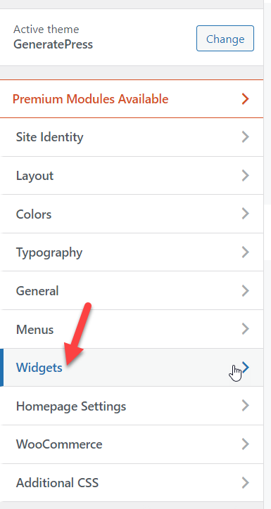 customize woocommerce product search - widgets