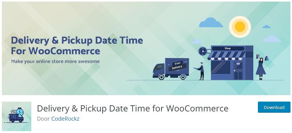 delivery and pickup date time for woocommerce delivery date plugins
