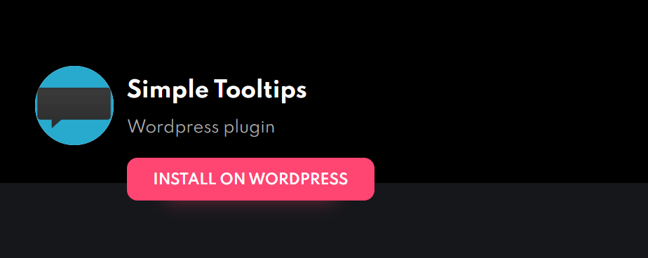 Simple Tooltips plugin