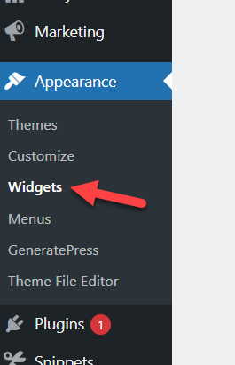 wordpress widgets