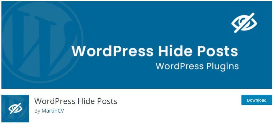 wordpress plugin hide posts in wordpress