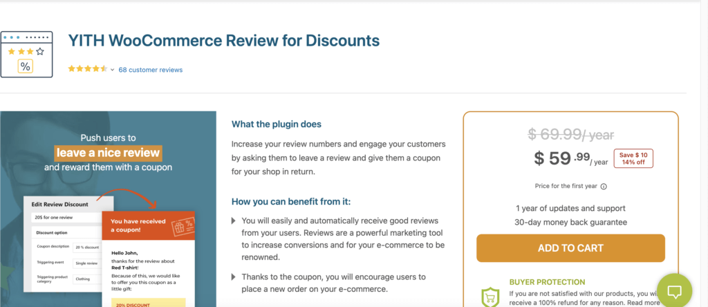 YITH discount plugin - WooCommerce bulk discount plugins