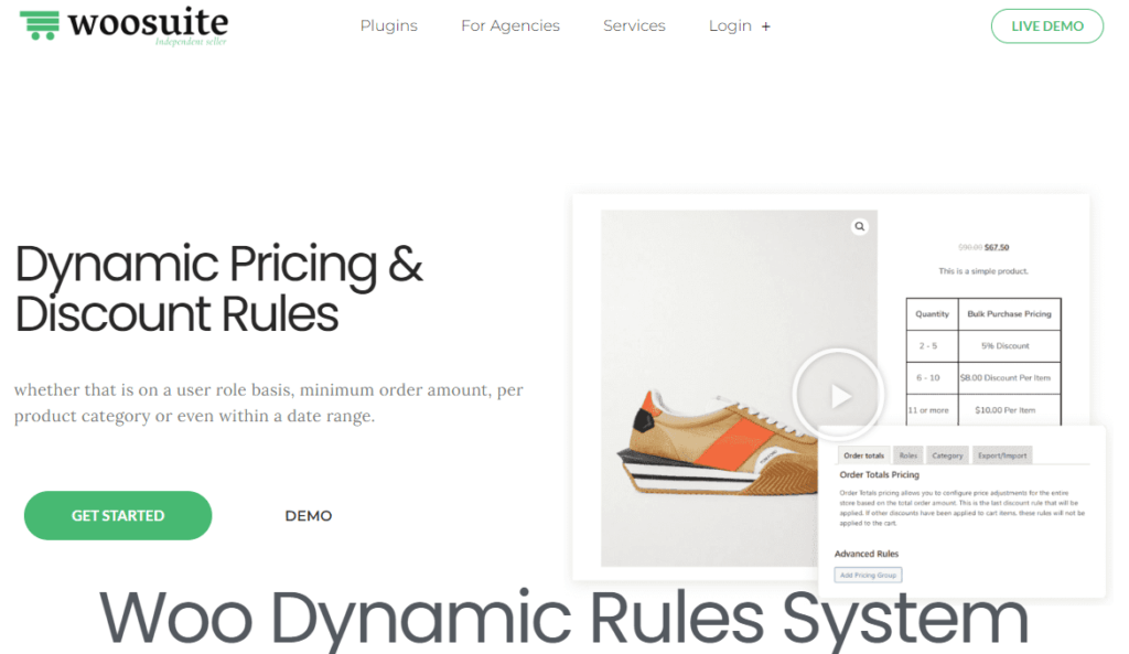 dynamic pricing and discount rules - WooCommerce bulk discount plugins