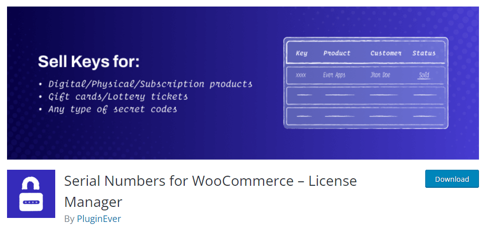 serial numbers for woocommerce - Create Licenses in WooCommerce