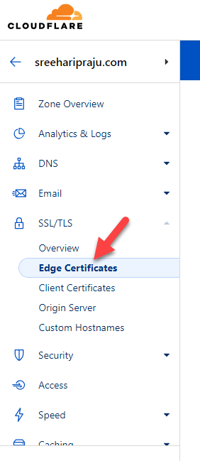 edge certificates