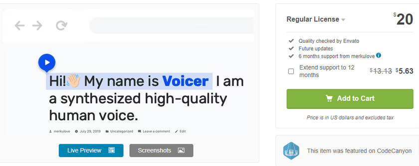 voicer-wordpress