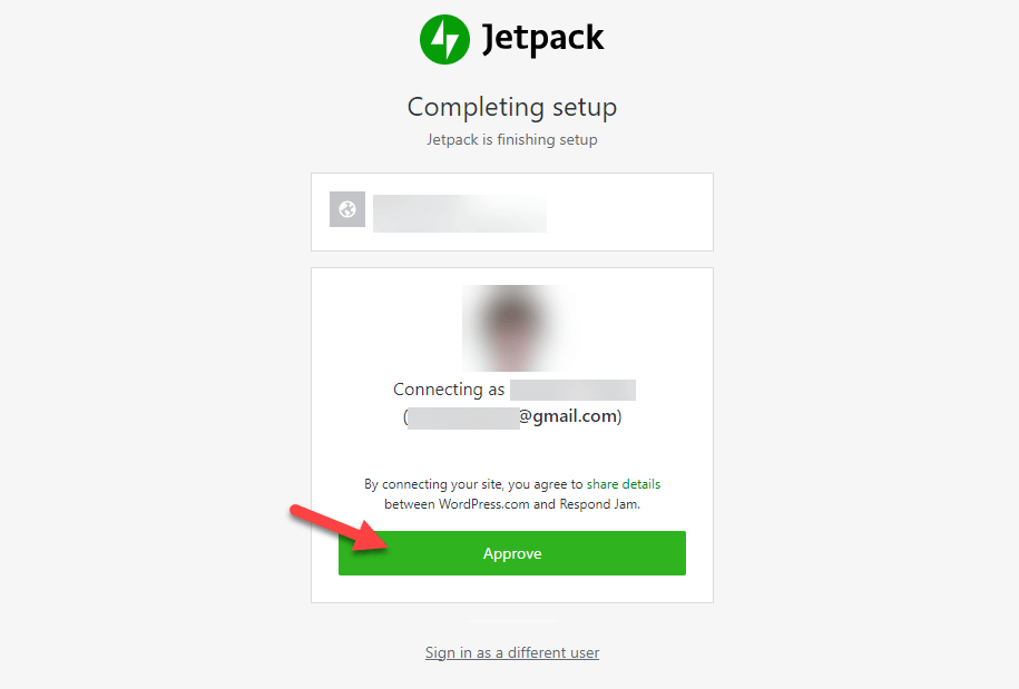 Jetpack authentication