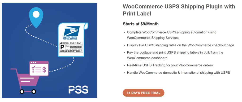 WooCommerce USPS Shipping Plugin with Print Label