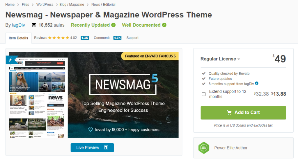 Newsmag WordPress theme - WordPress Themes for Fashion Blogs