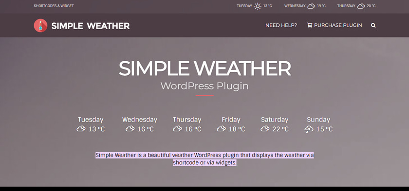 simple-weather-wordpress-weather-plugin