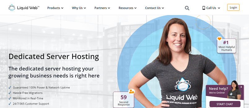 LiquidWeb WordPress Dedicated hosting