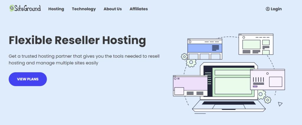 siteground best reseller hosting