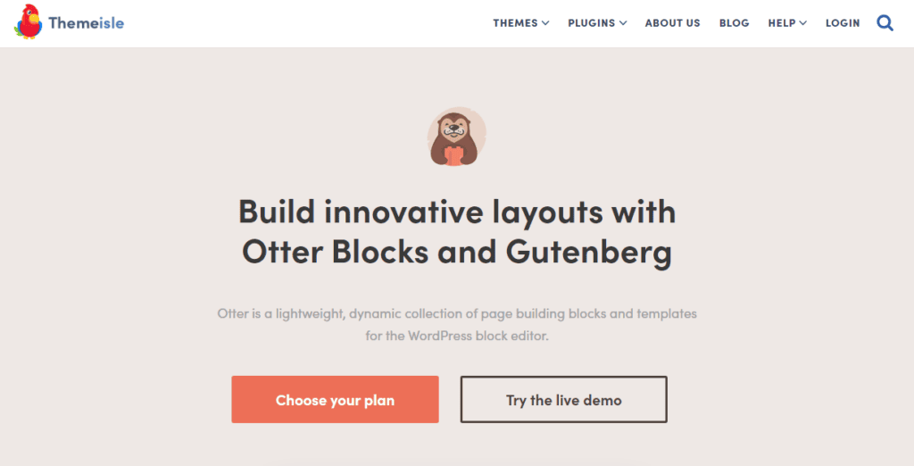 Otter Blocks - Elementor alternatives