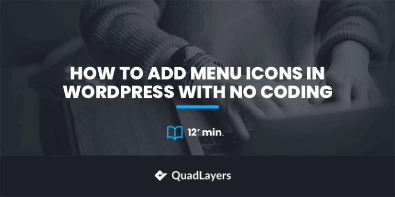 How to Add Menu Icons in WordPress with no Coding